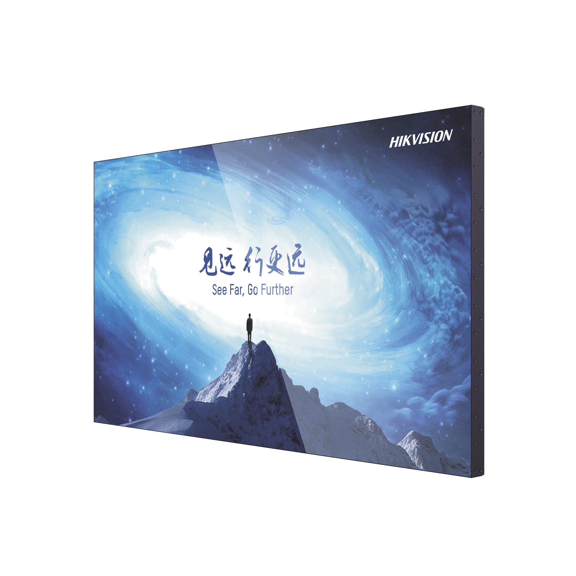 DS-D2065LU-Y|Pantalla LCD 65" 4K para Videowall / Entrada HDMI - VGA - DVI - DP / Monitor Robusto / Bisel Delgado (3.5 mm) / Daisy Chain (Conexion en Cadena sin Software)